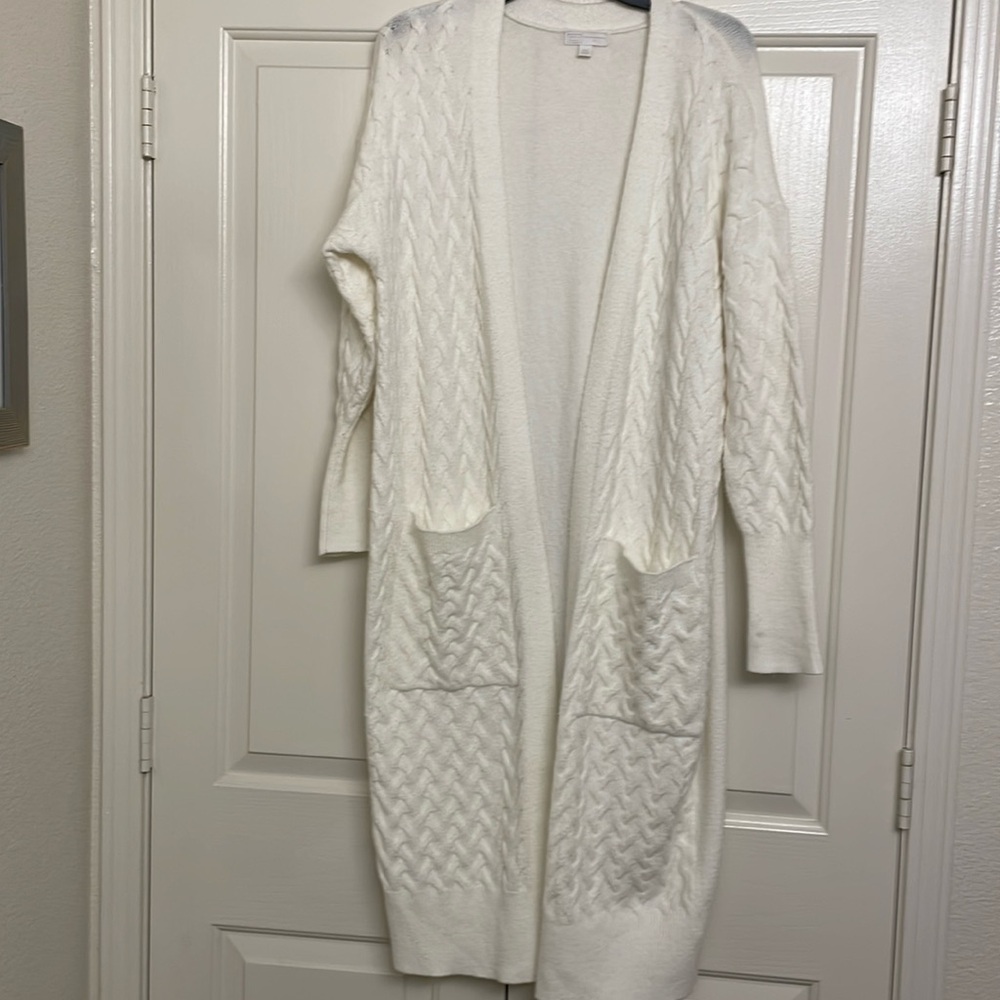 Long cardigan sweater